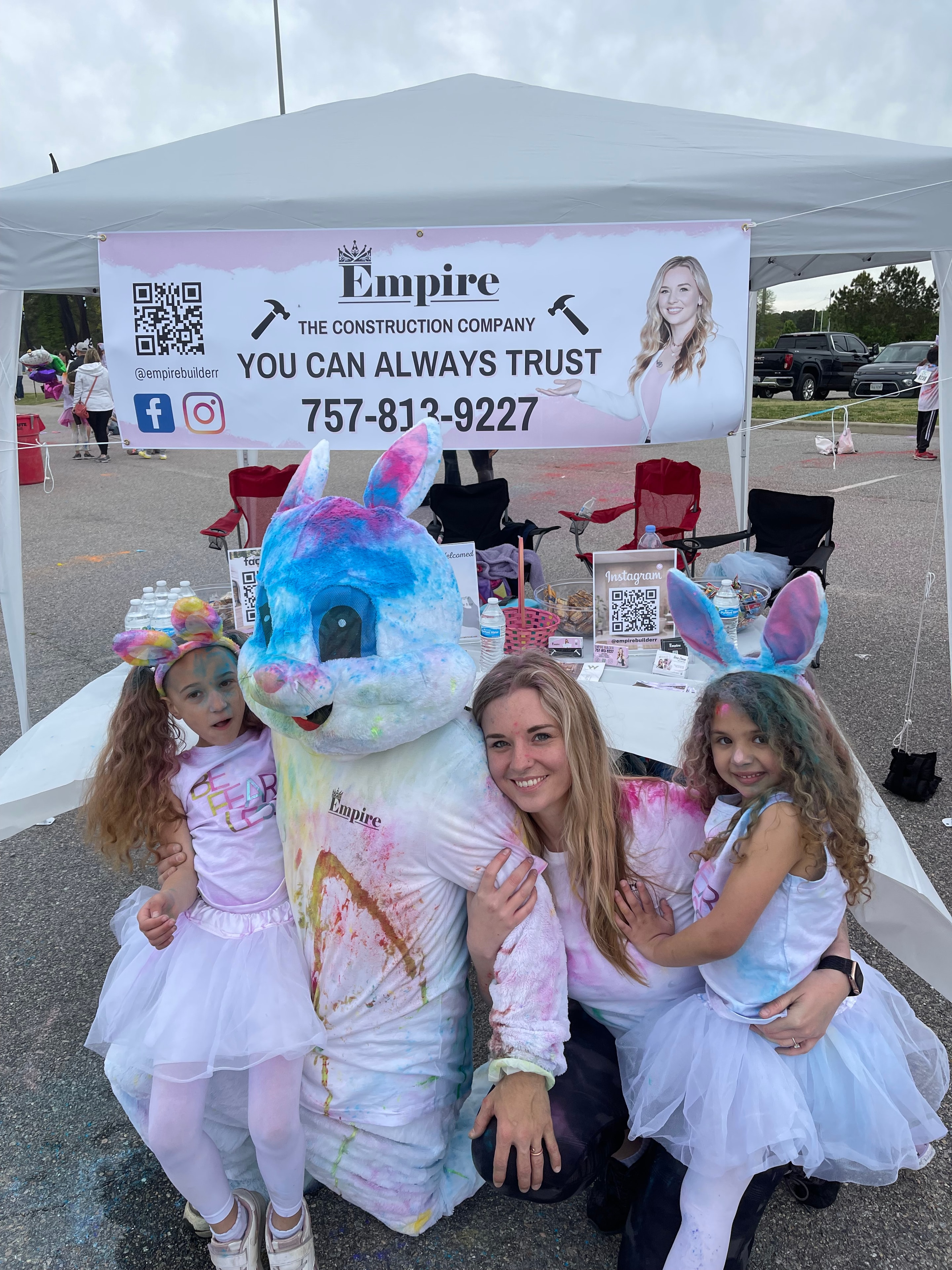 Empire Homes at a community event